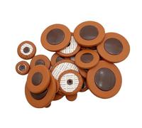 25Pcs Multiple Size Sax Leather Pads Replacements Part for Saxophone Accessory Altos Saxophone Leather Pads Saxophone Repair Pad