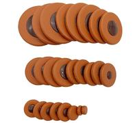 25Pcs Multiple Size Sax Leather Pads Replacements Part For Saxophone Performances Accessory Altos Leather Pads Cushion Pad