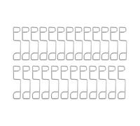 25PCS Or 50PCS Stainless Steel Fence Panel Wedges Designed To Eliminate Fence Noise And Secure Panels In Various Fence Types(25pcs)