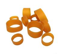25pcs Rubber Reel Belt Clamp for 1000-3000 Spool Fixed Drop | Fixed drop distance, consistent casting, prevents over-spin, fits 1000-3000 reels, 25pcs for value pack