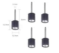 25Pcs Sanding Drum for Rotary Tools with Extension Rods, Abrasive Grinding Heads 40-320# 1/2inch, Compatible with Metal Wood Polishing, DIY Craft Sanding Kit