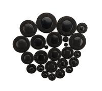 25Pcs Saxophone Pad Set Leather Professional Assorted Size Set for Tenors Soprano Woodwind Instrument Accessories Sax