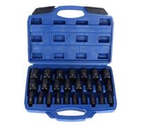 25Pcs Screw Extractor Set Alloy Steel Manual Broken Screw Remover Tool for Repair Maintenance Vehicle Mechanical Home Use