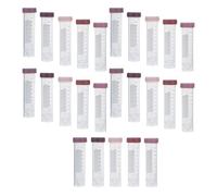 25pcs Self Standing Plastic Centrifuge Tube 50ml Conical Lab Grade