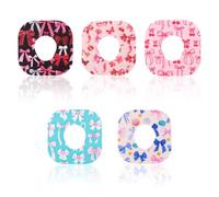 25pcs Sensor Covers for Dexcom G7, Bow-Knot Style Patch Adhesive Over Patches Waterproof Sensor Sticker Overpatch Accessories Compatible with Dexcom G7