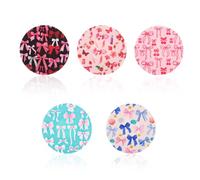 25pcs Sensor Covers for Freestyle Libre 2/3, 5 Styles Waterproof CGM Sensor Patches Sweat Proof Adhesive Glucose Monitor Patches Sensor Stickers Overpatch Tape Compatible with Libre