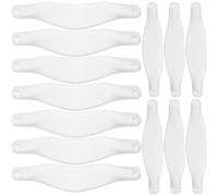 25pcs Silicone Integrated Nose Pads for Eyeglasses and Safety Glasses | Ultra Thin U Shaped Grip, Discreet Bridge Support, for Active Wear and Reading Sessions