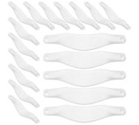 25pcs Silicone Nose Pads Integrated U-Shaped Bridge Pieces Anti Slip | Liquid Silicone Material with Ultra-thin Edge, Micro-textured Grip, for Sports and Work Safety Glasses Users