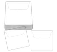 25pcs Single Pocket Coin Sleeves, Clear Plastic Coin Holders Protective Pages Small Pouches Wrappers Protectors Supplies for All Currency Bills Collectors