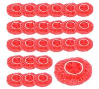 25Pcs Smoke Alarm Covers, Elastic Thickened Fire Alarm Covers Smoke Detector for Renovation, Painting, and Kitchen Cooking, Stretch Fit for Most Smoke Detectors During DIY Projects or Decorating