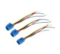 25pcs Socket Plug for 19mm Metal Switch ON/OFF Push Buttons 5Pin Wire Harness Sales