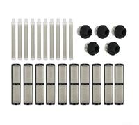 25PCS Spray Paint Filter Kit, Filter Parts Kit, Designed For Seamless Integration With Your Spray Equipment, That Works Effectively With Various Paint Types