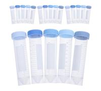 25pcs Sterile Plastic Conical Centrifuge Tubes 50ml with Screw Caps