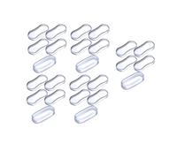 25PCS Toilet Seat Bumper Replacement Kit Bidet Bumpers with Strong Adhesive Toilet Lid Bumpers Rubber Bumpers Pads for Home, Hotels, School Bathroom Toilet