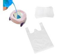 25pcs Travel Potty Liners, Commode Liners, Potty Liners, Commode Liners with Absorbent Pad, Portable Toilet Bags, Commode Liner, Commode Bags, for Kids, Adults, Camping Long Trip, Pets Outdoors
