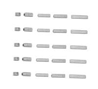 25pcs Tremolo Bridge Screws Set Adjustable Hexagon Screws for Electric Bass Guitar Bridge Saddles M3x12mm/M3x10mm/M3x8mm/M3x6mm/M3x4mm Height Adjustment