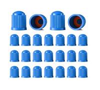 25Pcs Tyre Valve Caps, Plastic Dust Covers with O Ring Seal for Car SUV Truck Bike - Tire Stem Caps 13mm