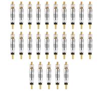 25pcs Valve Core for Presta, Tubeless Tire Core Bike Replacement Copper Bicycle Valve Core Valve Stem Cores for Stan's Vittoria Continental Kenda Mor Tubeless Road MTB Bike