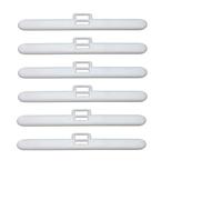 25Pcs Vertical Blind Top Hangers for 89mm/3.5in Slats White Vertical Blinds Repair Parts Vertical Blind Clips Spare Parts for Repair Venetian Blind Parts