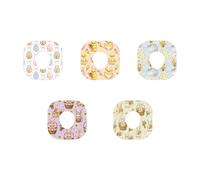 25pcs Waterproof Adhesive Patches for Dexcom G7, Easter Theme Sweatproof Breathable CGM Overpatch Sensor Covers