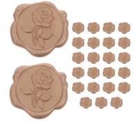 25pcs Wax Seal Stickers for Envelope and Cards Self Adhesive Wax