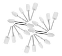 25pcs Wool Felt Polishing Buffing Wheel Kit for Watch Repair 10mm | Rotary Tool Compatible, 8mm and 12mm Sizes, Metal Core, for Glass, Resin Molds