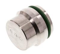 25S Stainless steel Closing Plug for Cutting Ring Fittings 400 Bar DIN 2353