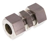 25S Stainless steel Straight Compression Fitting 400 Bar DIN 2353