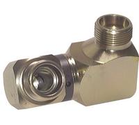 25S Zink plated Steel Ball-Guided Double Swivel Joint Cutting Fitting DN 19350 bar NBR ISO 8434-1