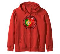 25th April Portugal Freedom Day Proud Portuguese Mom Dad Kid Zip Hoodie