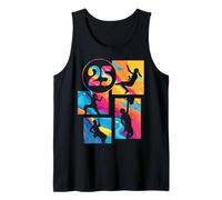 25th Birthday Climbing Rock Climber Bouldering 25 Years Old Tank Top