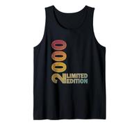 25th Birthday Gift men & women born 2000 turning 25 Year Old Tank Top