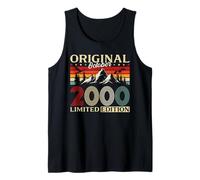 25th Birthday Gift Men Women Original Since October 2000 Tank Top