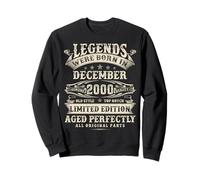 25th Birthday Gifts For Men 25 Year Old Bday December 2000 Sweatshirt