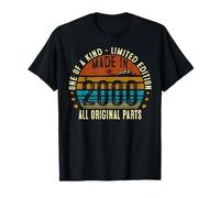 25th Birthday Gifts Men Women Vintage 2000 Original Parts T-Shirt