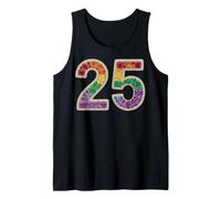 25th Birthday Girl Gemstone Jewels Party Women Twenty Five Tank Top