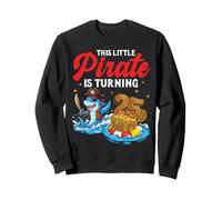 25th Birthday Pirate Shark Treasure Chest Party 25 Years Old Sweatshirt