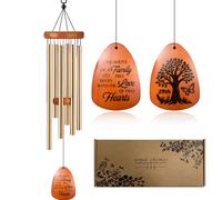 25th Wedding Anniversary Wind Chime 25th Wedding Silver Wedding Keepsake for Couple Parents Wife Husband Indoor Outdoor Garden Patio Decoration