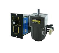 25W AC Motor 220v 50/60hz Asynchronous Motor Induction Motor Shaft 10mm Speed Controller 1350RPM(0-6 RPM)