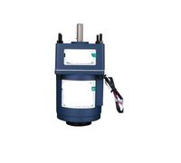 25W AC reduction motor 220V large torque micro speed regulation small motor low speed motor reducer(100 rpm)