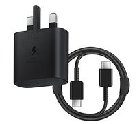 25W Charger for Samsung, Super Fast USB C Charger and 2M/6FT Cable Power Adapter UK PPS Wall Charger Mains Compatible for Samsung Galaxy S25/S24/S23/S22/S21+/S21/S20/Z Flip/Note 20/10/s10+/S9/S8