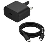 25W Fast Charger Adapter For Samsung Galaxy A17 A16 A14 A13 A34 A56 Plug & Cable
