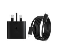 25W Fast Charger mit Typ C Ladekabel für Samsung Galaxy S22 S23 S24 S25 Ultra S21 S21 FE 5G S20 A54 A53 A34 A33 A14 A13 USB C Ultra, USB C Super Fast Charging