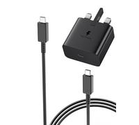 25W Samung Super Fast Charger,USB C Plug and USB C to C Cable 2M Compatible With Samsung Galaxy S24/S23/S23 Ultra/S22/S22 Ultra/S21/S21 Ultra/S20/A34/A33/A73/A72/A71/A52,USB Type C Plug UK Wall