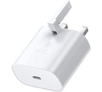 25W Super Fast Charger Galaxy A15 A15 5G S23 Ultra A54 5G S21 S21 Ultra S21 FE S22 S22+ S22 Ultra A53 A72 A51 A52, USB C Charger Plug&Type C Cable For Android Phone Charger (white plug only)
