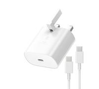 25W Super Fast Charger USB C Charger Plug and Cable for SamSung S24 S23 S22 S21 S20 A33 A34 A35 A55 A53 A54 A16 A15 A14 A13 A12 A05S A04S A32 A20E Phone 15/16e 16 Pro Max Pixel 8 7 6