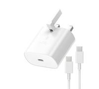 25W Super Fast Charger USB C Charger Plug and Cable for SamSung S24 S23 S22 S21 S20 A33 A34 A35 A55 A53 A54 A16 A15 A14 A13 A12 A05S A04S A32 A20E Phone 15/16e 16 Pro Max Pixel 8 7 6