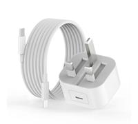 25W USB C Charger Plug for iPhone 17/16/16 Plus/16 Pro/16 Pro Max/15/iPad Air/AirPods, Mfi Certified iPhone Power Adapter with 2M USBC to Type C Charging Cable, Super Quick Charging, Fast Wall Charger