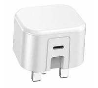 25W USB-C Fast Charger for Samsung Galaxy A37 /A57 /A17 /A16 /A15 /A36 /A56 /A25, PD Super Fast Charging Wall Plug, Compatible with iPhone 17/16/15, iPad & Google Pixel, UK 3-Pin Wall Charger (25W)