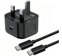 25W USB C Fast Charger for Samsung Galaxy Tab A11 Plus/A9/A8/A7/A17 5G/A16 | Type C Plug UK Charging Adapter and Cable 2M,Super Fast Mains UK Wall Charger for Samsung A15 A14 A13 A12 A34 A24 A33 A32 A22